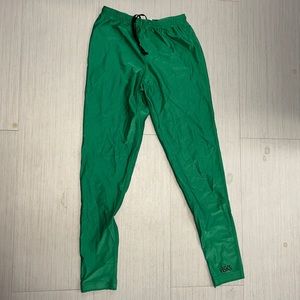 ASICS track pants bright green